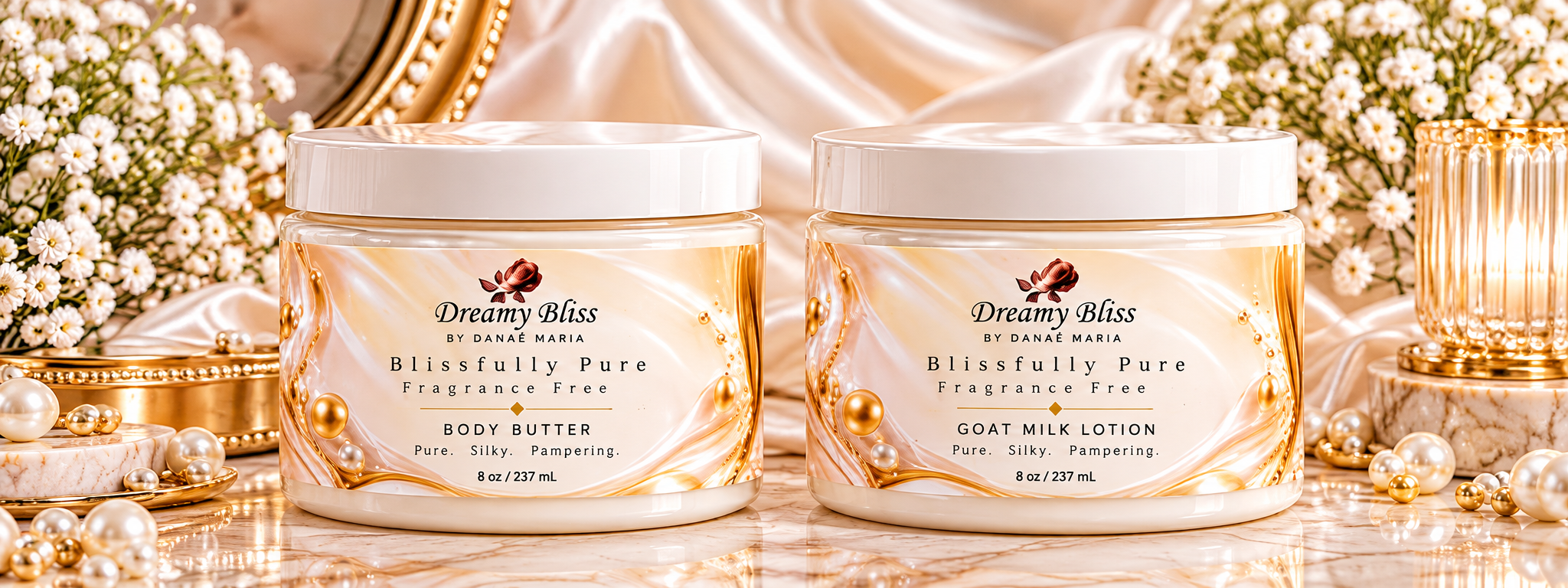 Blissfully Pure — Body Butters & Moisturizers