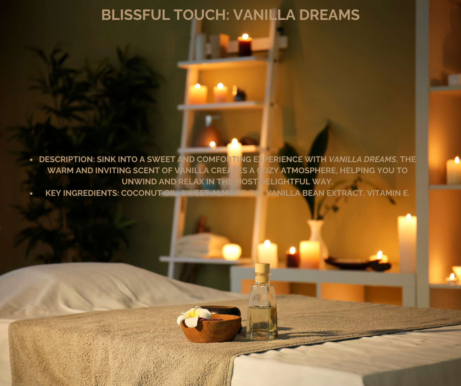Blissful Touch Massage Oil