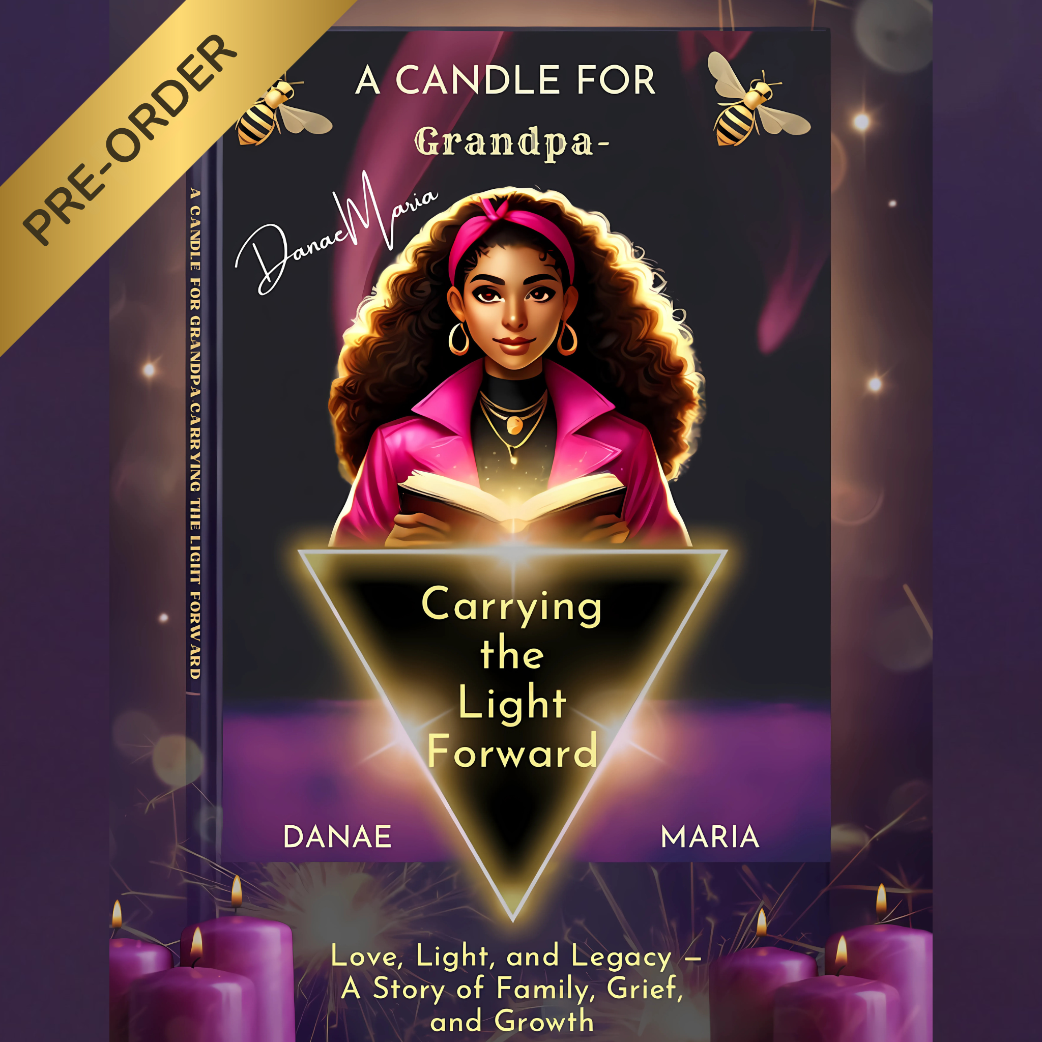 A Candle for Grandpa: Carrying the Light Forward (Hardcover Keepsake Edition – Signed Copy)