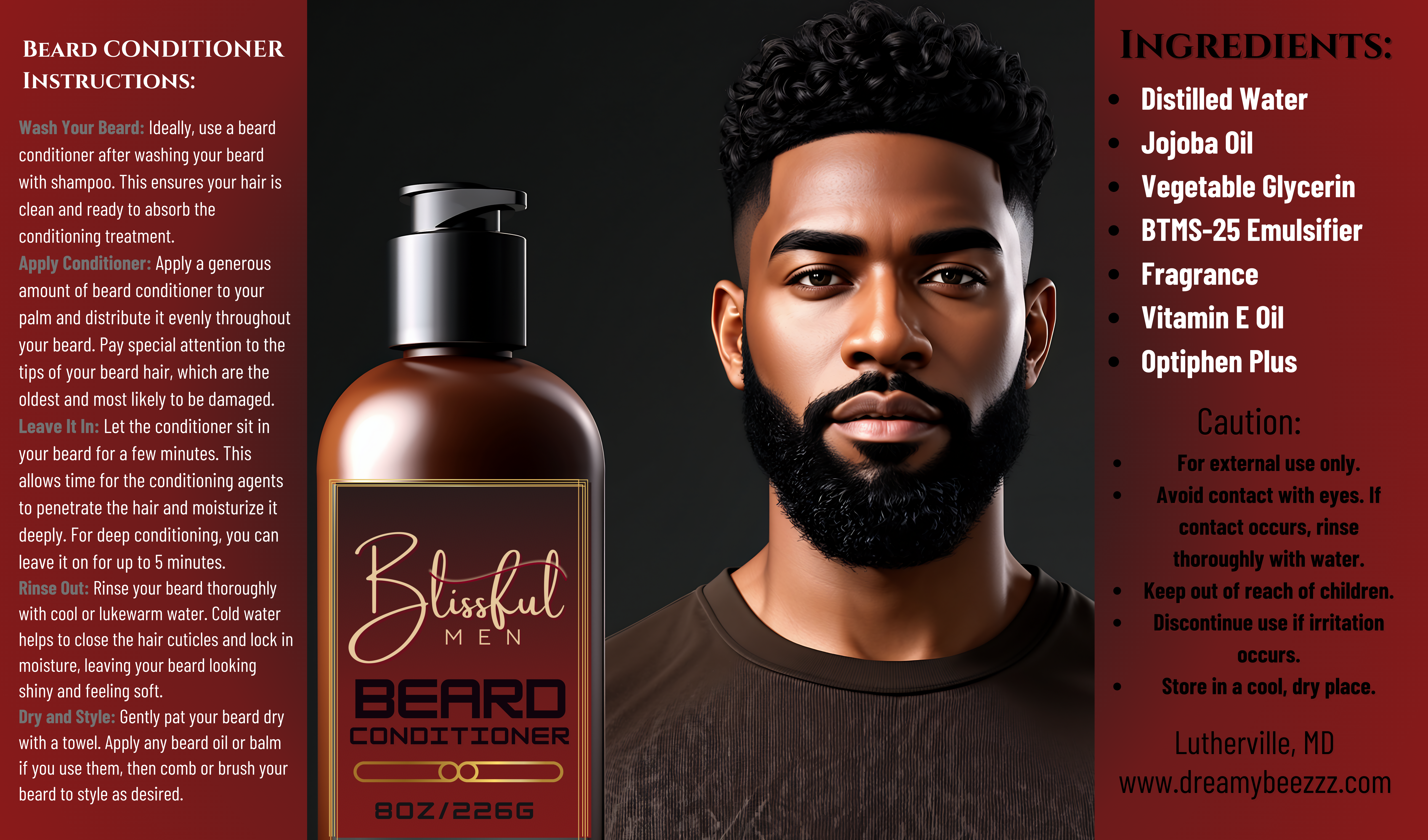 Blissful Men Beard Conditioner