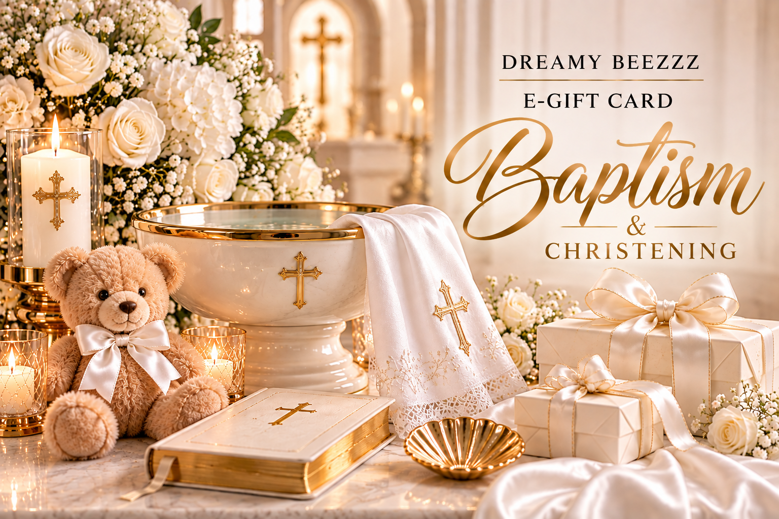 Dreamy Beezzz Baptism and Christening E-Gift Card