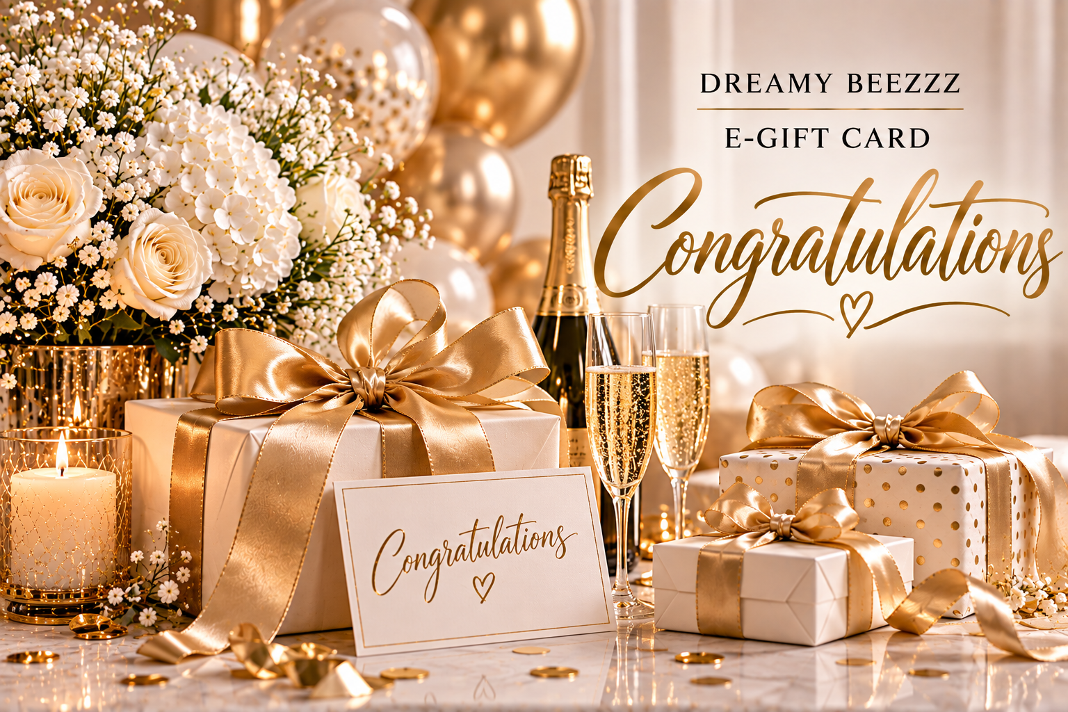 Dreamy Beezzz Congratulations E-Gift Card