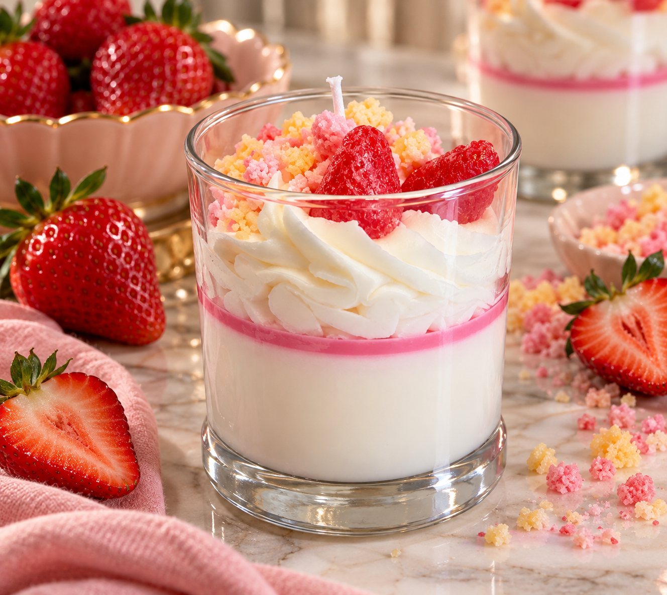 Strawberry Darling Bakery Candle
