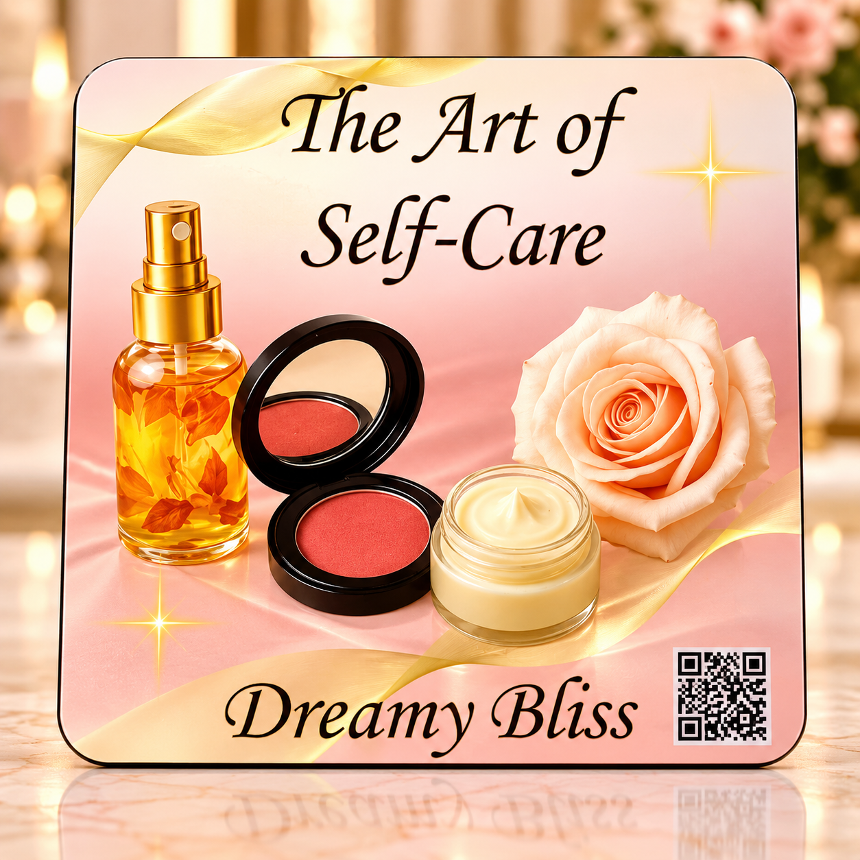 The Art of Self-Care Coaster - Dreamy Bliss