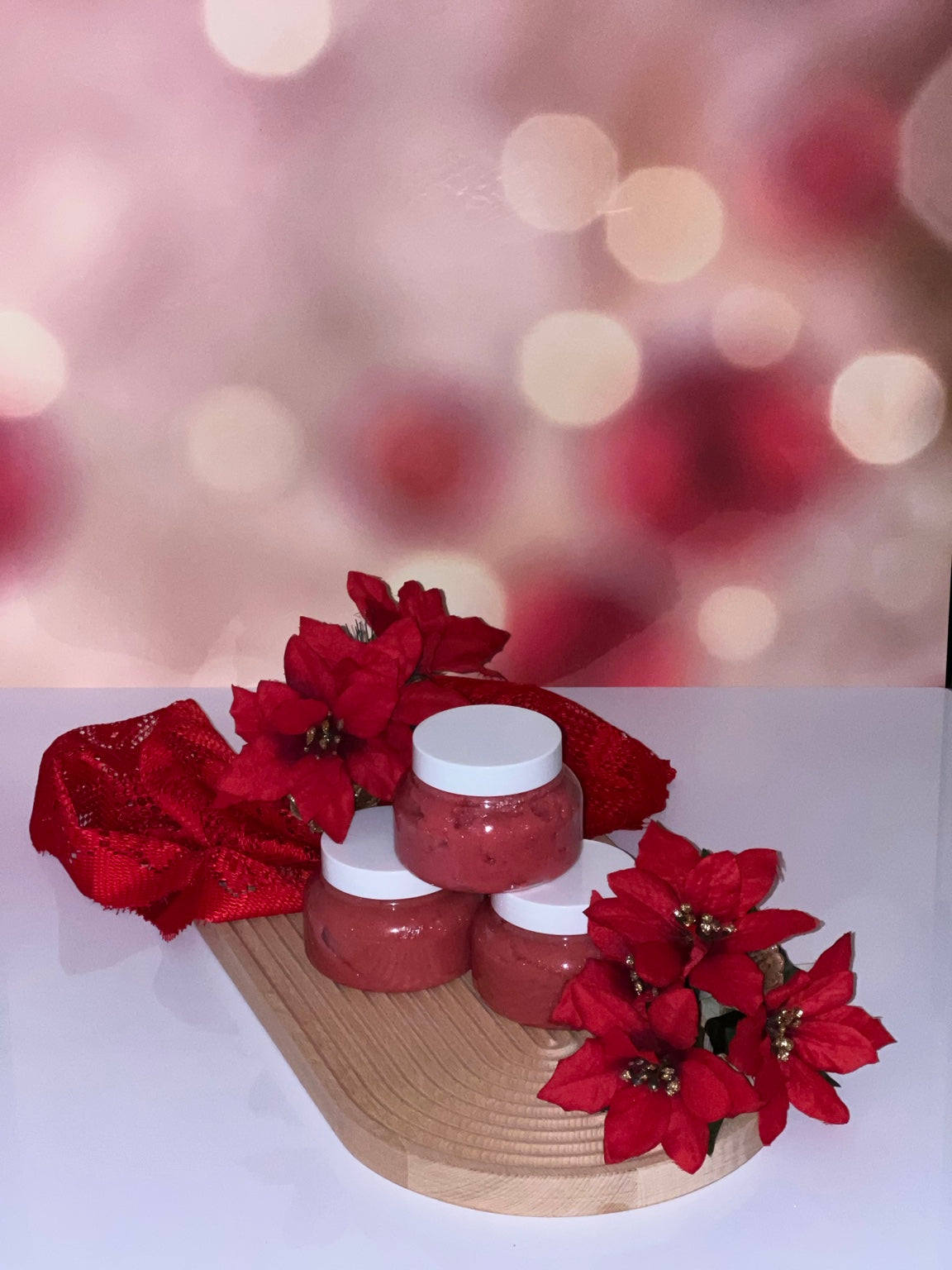 Winter Bliss Foaming Scrub Candy Cane Bliss jars