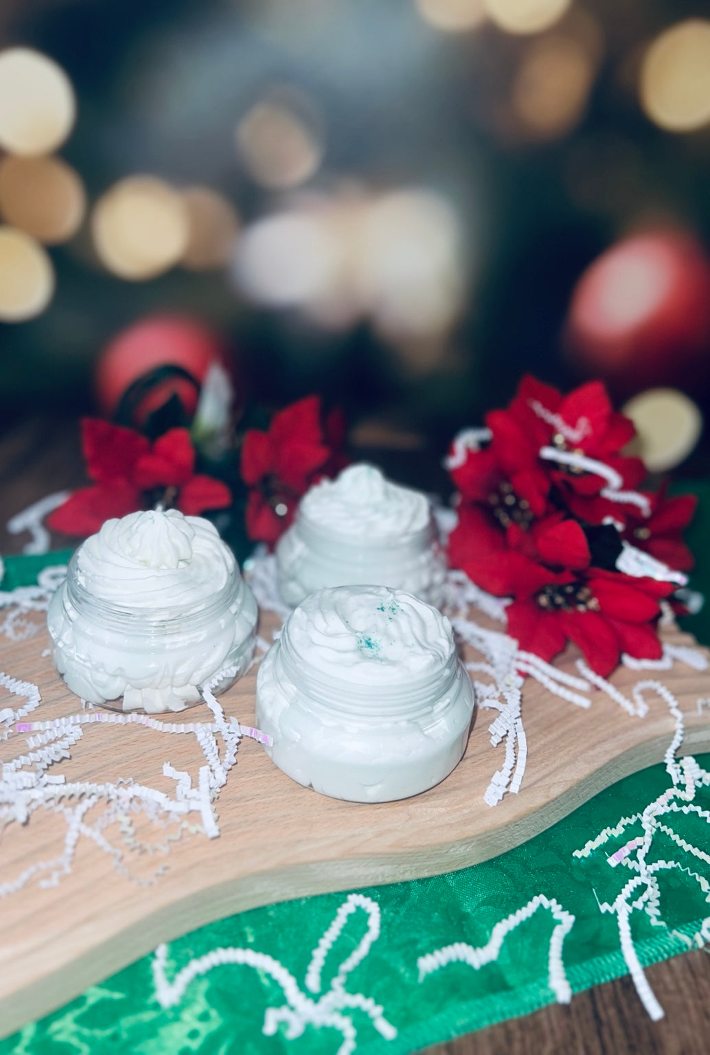 Winter Bliss Foaming Scrub Eucalyptus Bliss jars